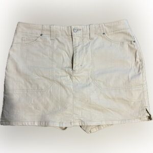 Gloria Vanderbilt Khaki Skort Size 14 | Classic Casual Golf Summer Skirt Shorts